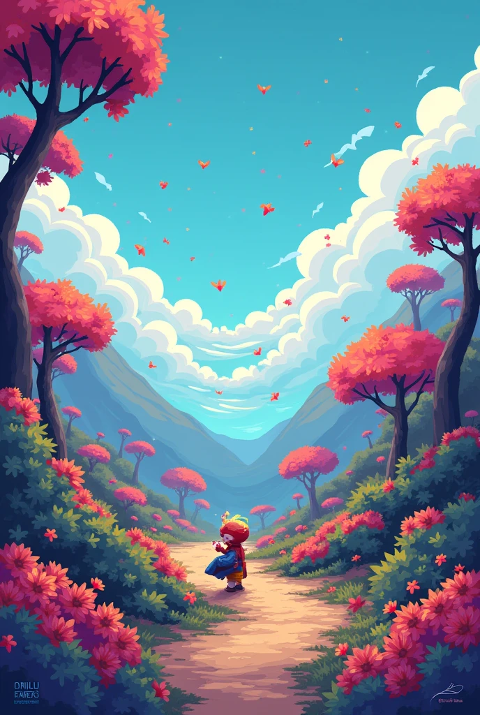 What pixel art image