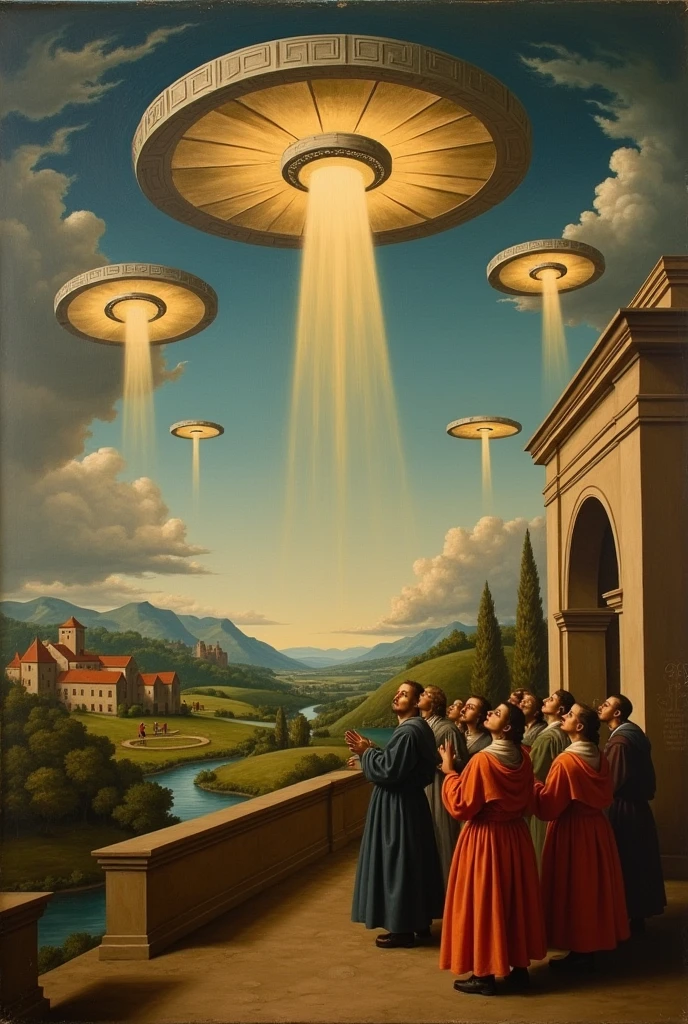 UFOs in Renaissance painting 