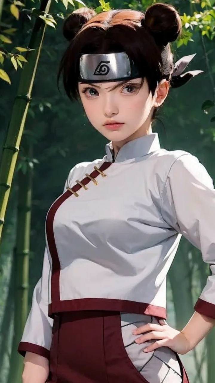 NARUTO TEN TEN REALSTIC MORE REALSTIC HAIR MORE REALSTIC EYES MORE REALSTIC HER OUTFIT