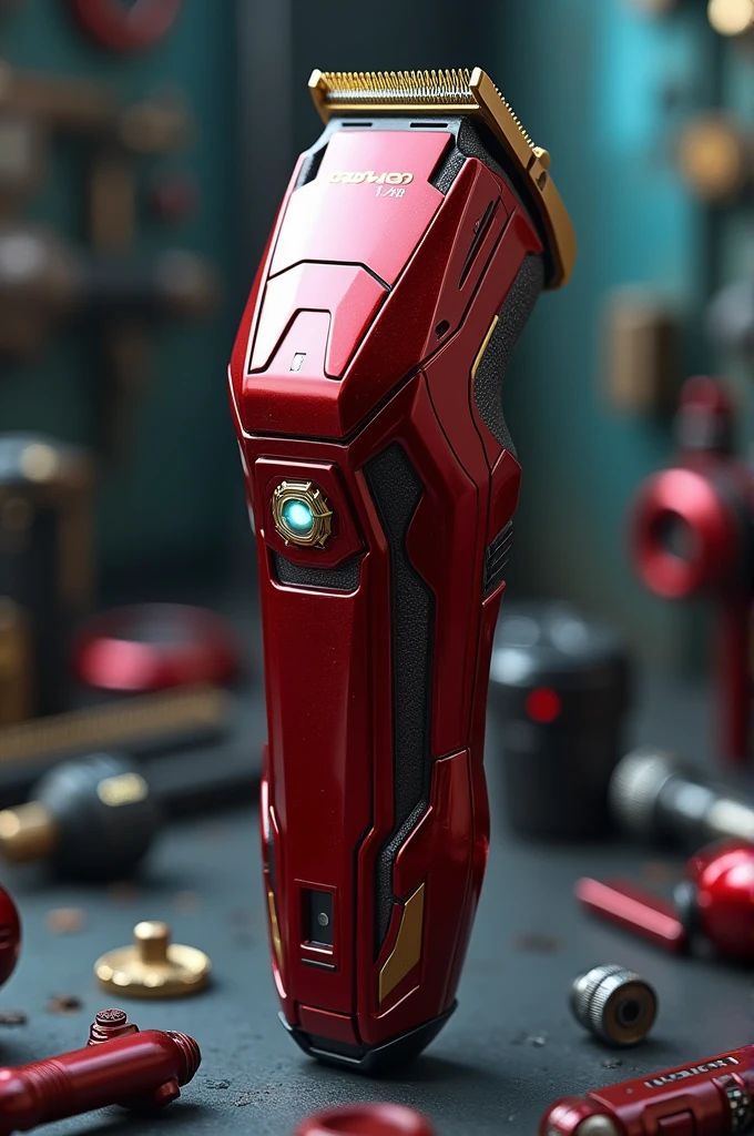 Iron Man color hair clipper