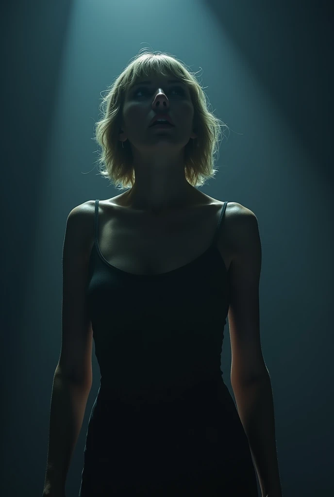 taylor swift sad on stage