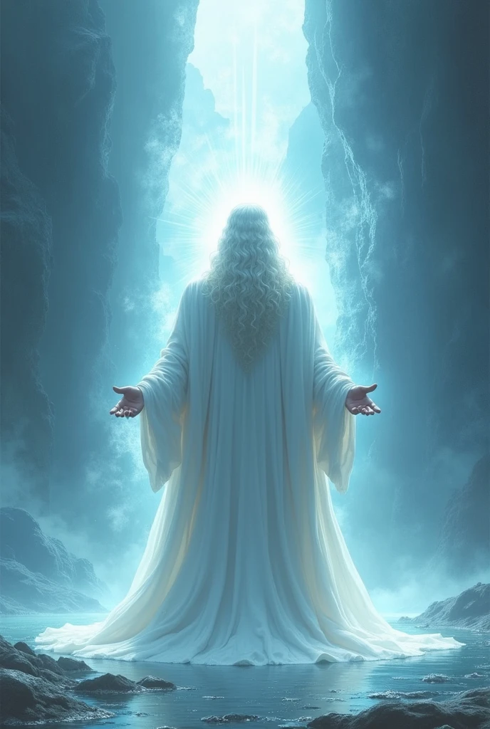 For example, In Exodus 24,:10, It is said that Moses and the elders of Israel saw God and described his appearance as a sapphire pavement., similar to the clear sky. and again in Daniel 7,:9, it is described that God had hair white like wool and clothing white like snow..