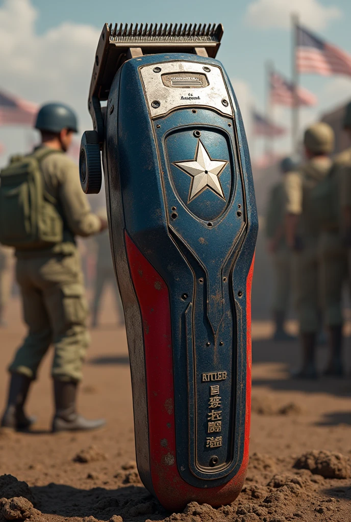 Captain America's hair clipper