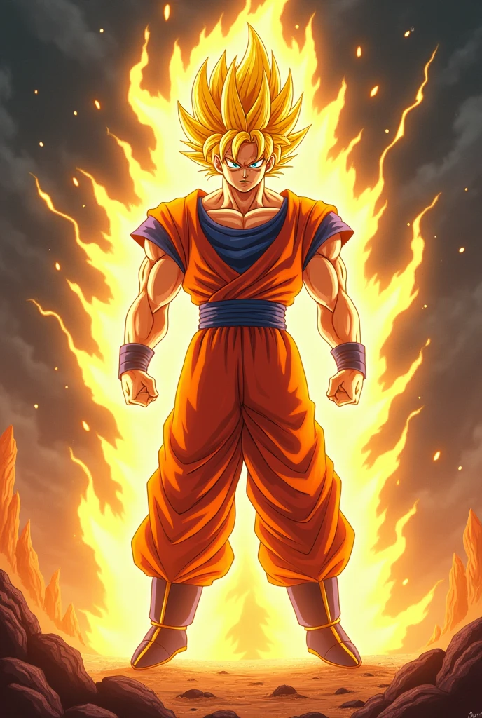 Goku Super Saiyan 100