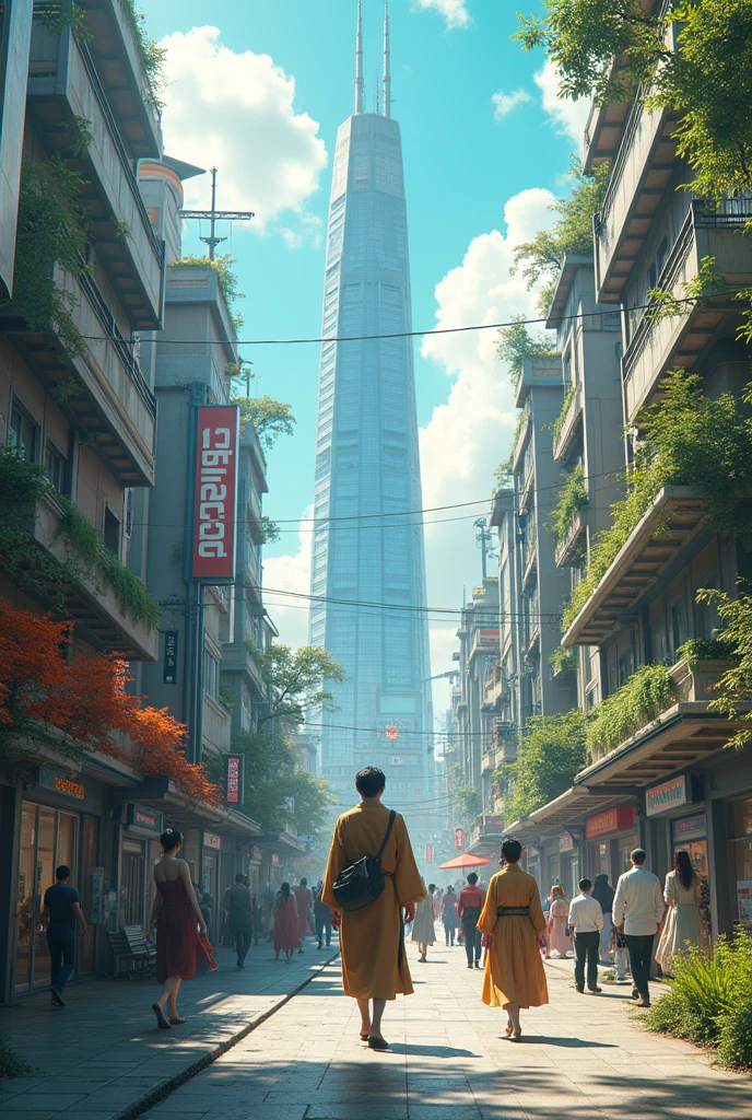 (Highest quality,4K,High resolution,masterpiece:1.2),Very detailed,(Realistic,photoRealistic,photo-Realistic:1.37),Japan of 2300
