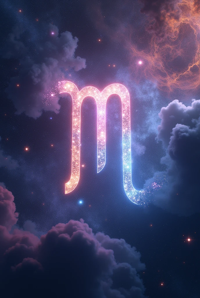 1. **Virgo Symbol**: The Virgo symbol is a letter "M" with a curved line, representing the virgin. In a galactic style, you can draw this symbol with a glow or nebula effect around it, as if floating in space.
2. **Colors and Style**: Use cosmic colors like purples, dark blues and silvers. The background can be a representation of space with stars and nebulae, giving a sense of depth and mystery.
3. **Additional Elements**: Add elements like bright stars, constellations and perhaps a subtle image of a stylized virgin, like an ethereal figure or an abstract form, To add a mystical touch.
4. **Texture and Effects**: Include bright textures and light effects to create a look that evokes a magical and vast universe.
