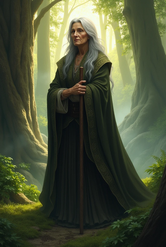 Generate a wise woman