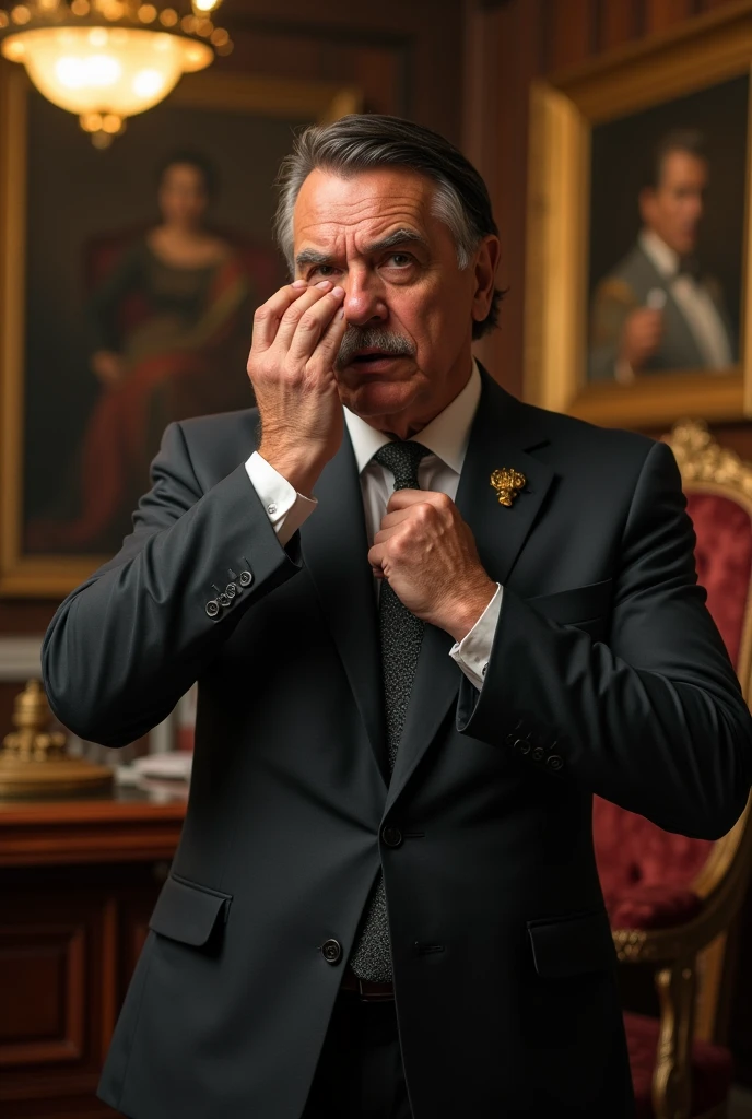 Bolsonaro polishing his image