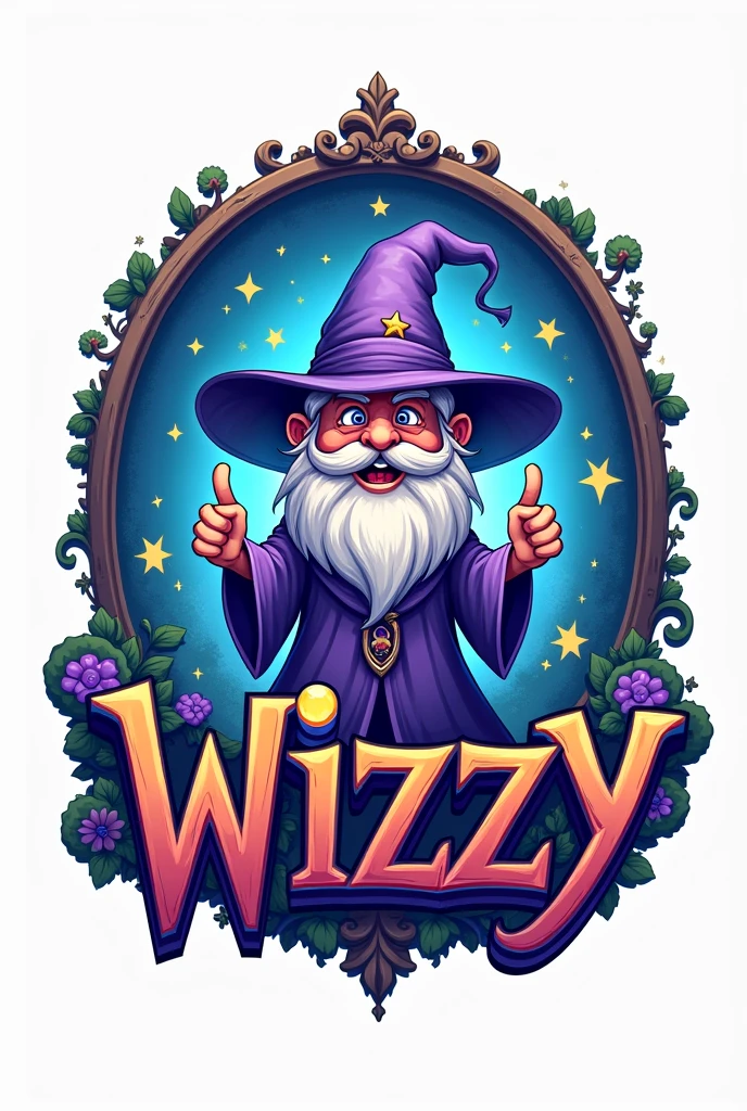 Wrte the logo for Wizzy