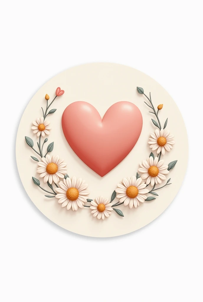 I want a circular sticker, quDownload it, thank you Iriann Navarro 18/08/2024 with a heart below, I want a heart below and daisies around it. I want it elegant
Add
Thanks Iriann Navarro 18/08/2024