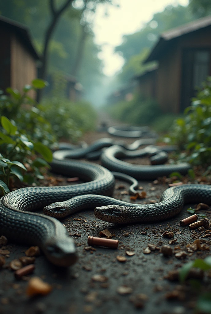 15 August gun killed snakes Bangladesh