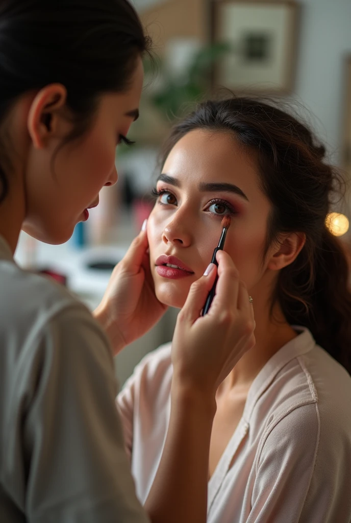 Makeup person