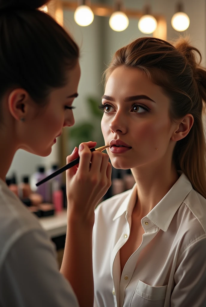 Makeup person