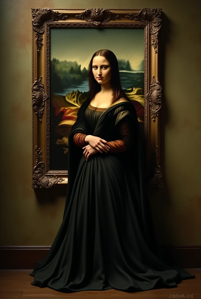 The Mona Lisa coming to life