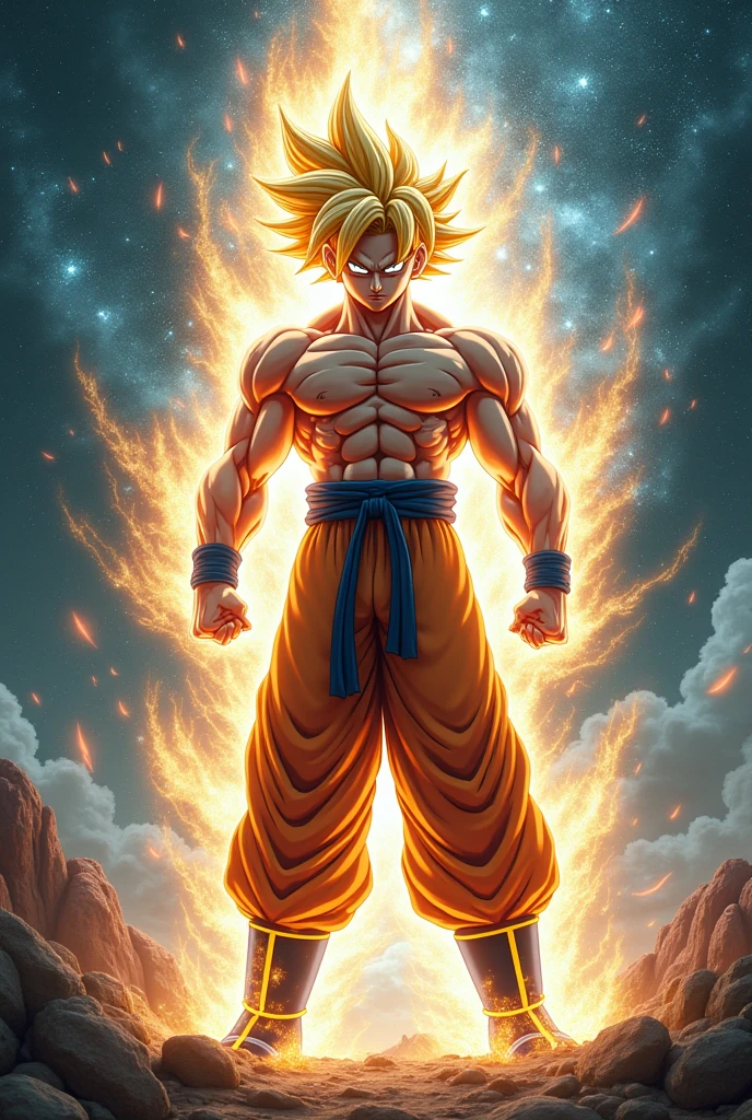 Create Goku with the final ultimate phase 