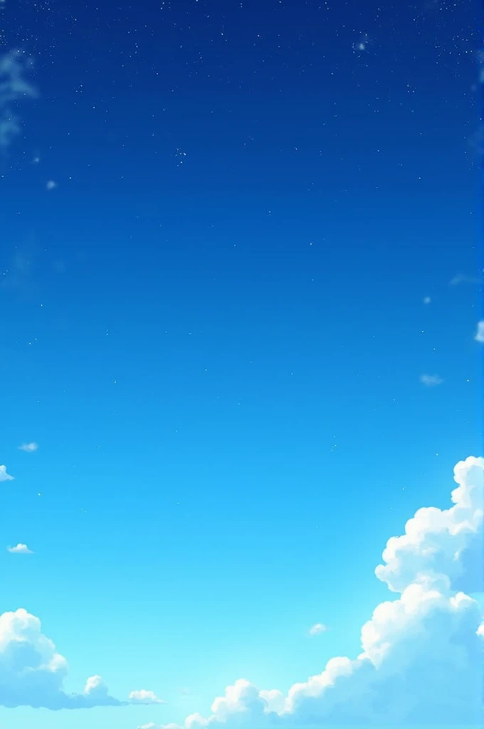 A clear blue sky without clouds or with stars can symbolize mental clarity..