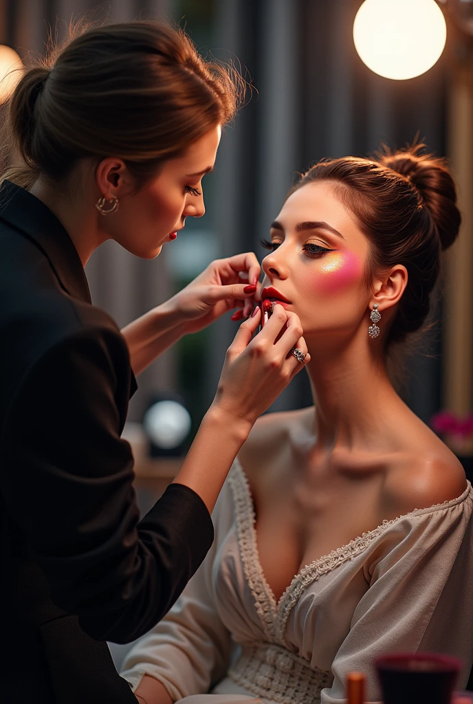 Makeup person