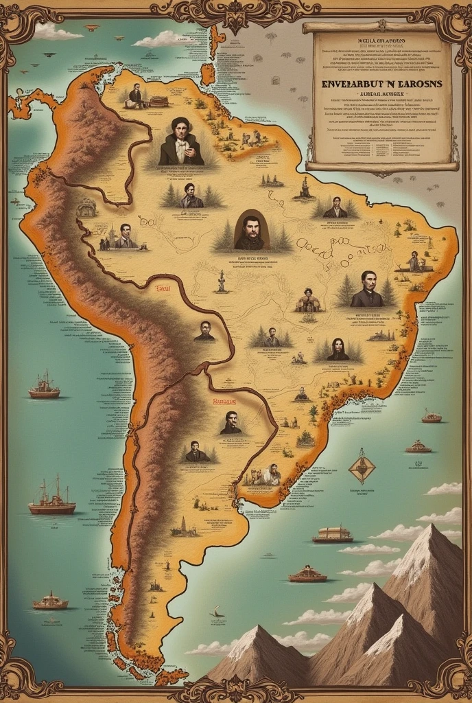 A conceptual map of the silver patriarchs of Bolivia from 1825 to 1895
