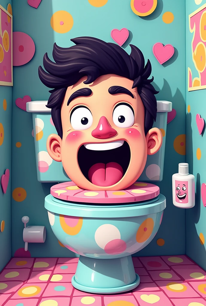 I need the streamer's face "eljanojey" this is a skibidi toilet
