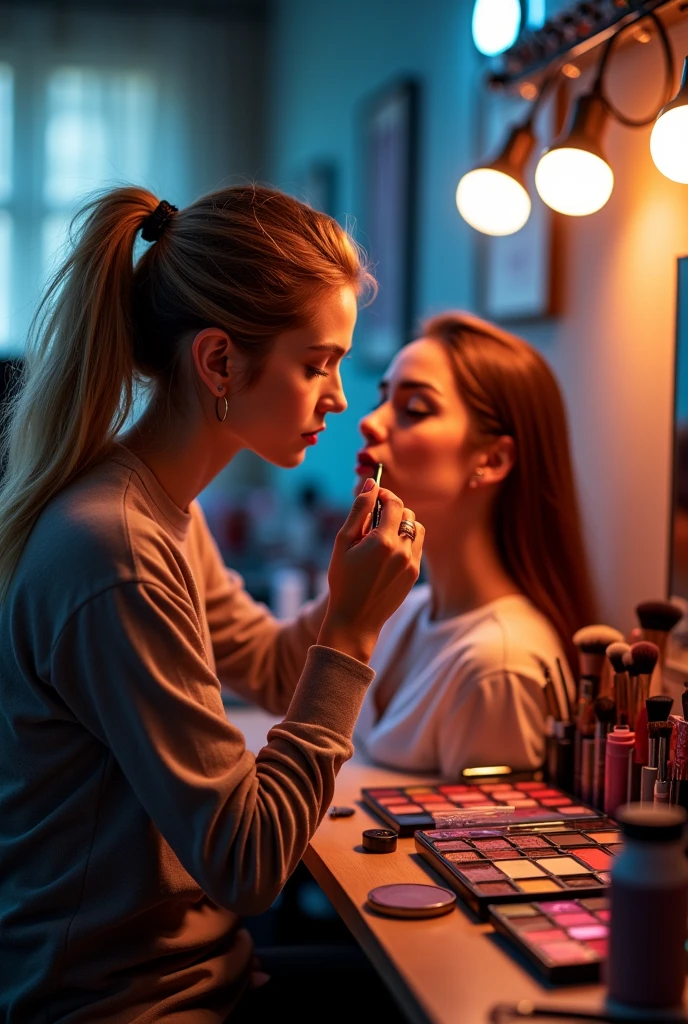 Makeup person