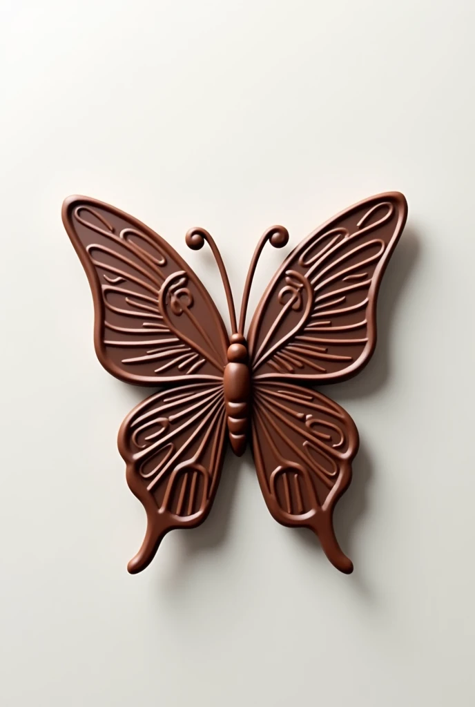 Make a butterfly craft out of chocolate 