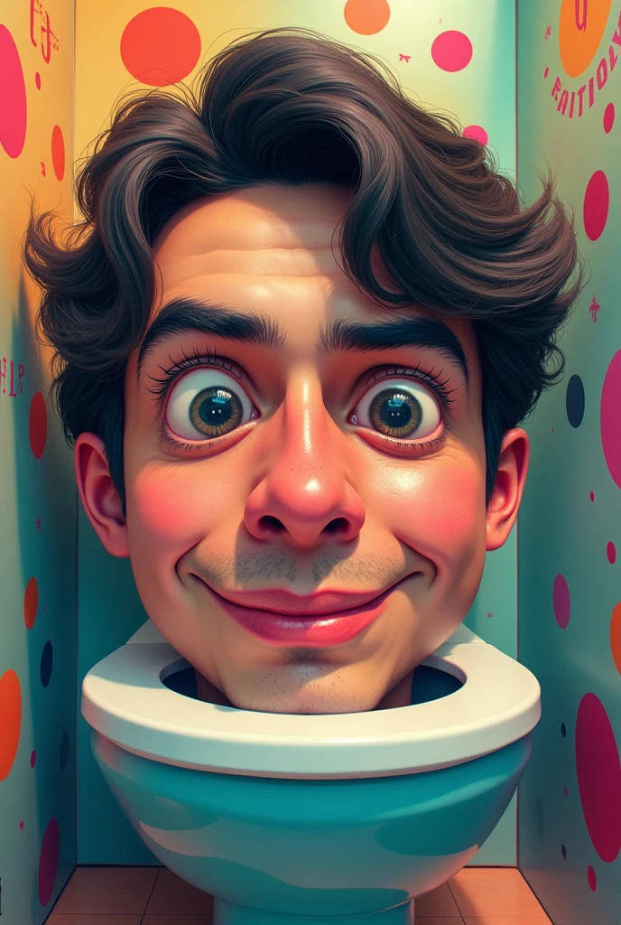 I need the face of the Chilean streamer "eljanojey" be in a skibidi toilet
