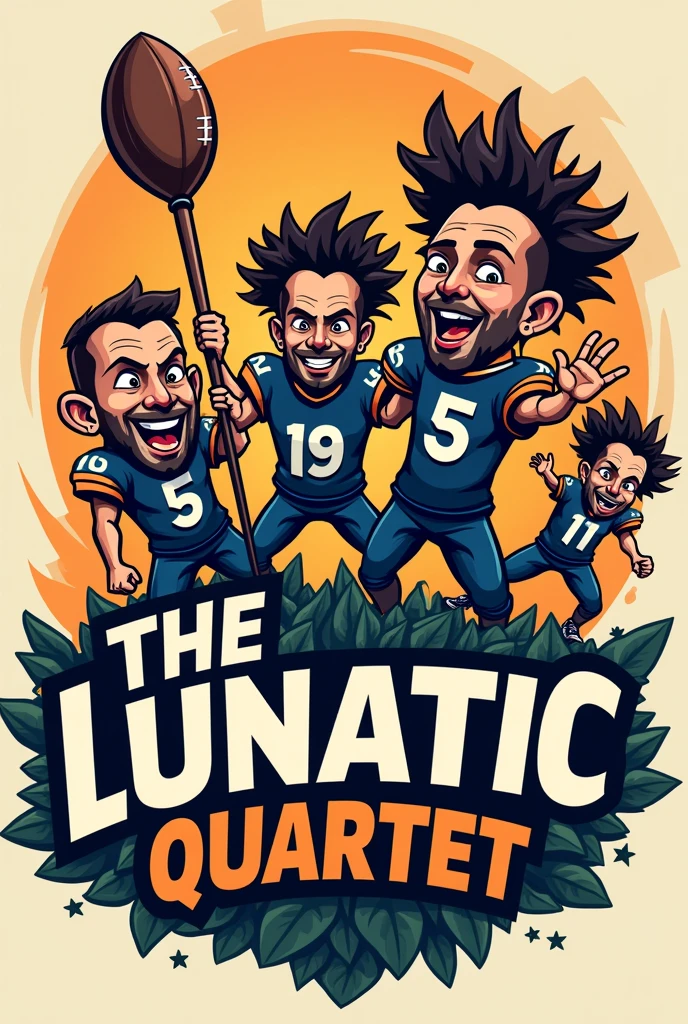 Lunatic Quartet Football Logo
