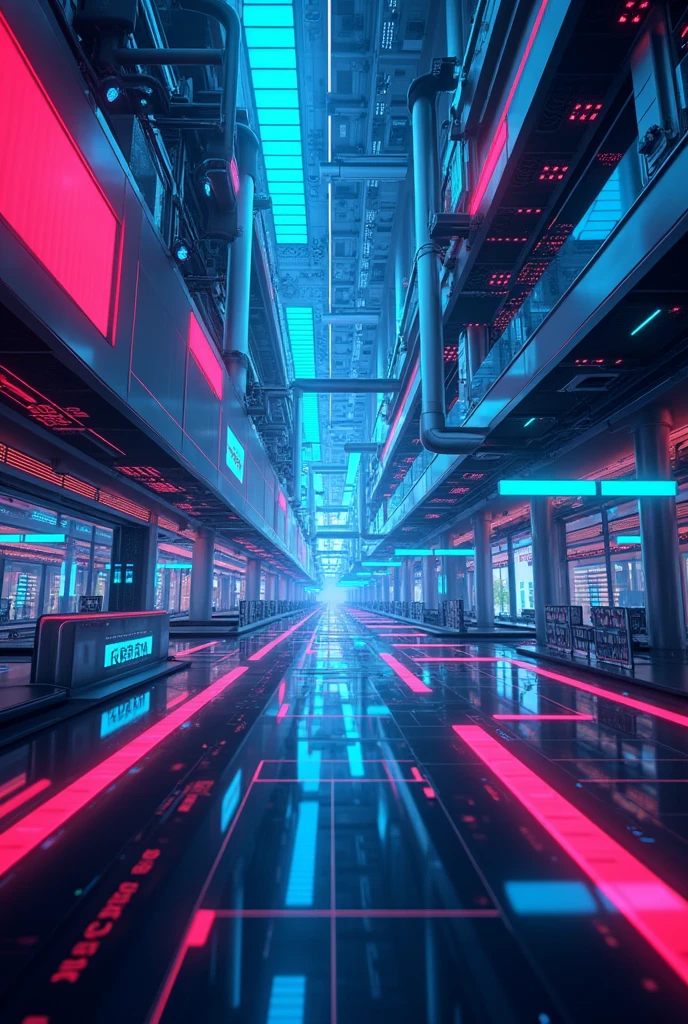 Digital technology background