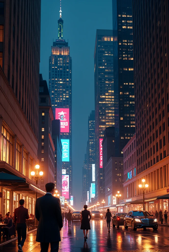 Manhattan luxury de noche