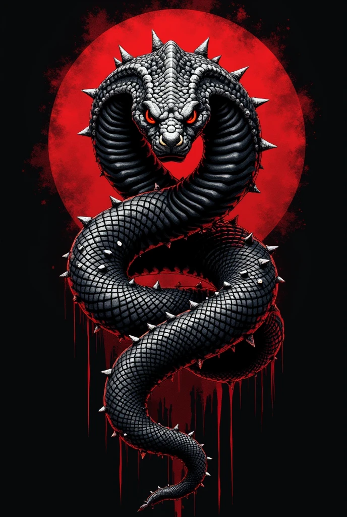 Ouroboros,Embroidered snake