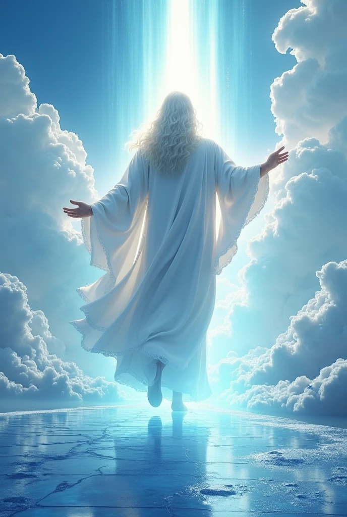 For example, In Exodus 24,:10, It is said that Moses and the elders of Israel saw God and described his appearance as a sapphire pavement., similar to the clear sky. and again in Daniel 7,:9, it is described that God had hair white like wool and clothing white like snow..