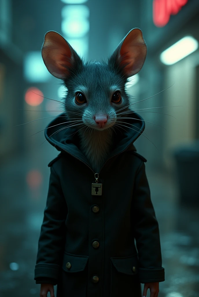Create a mouse for me in the style of the 2011 film Drive