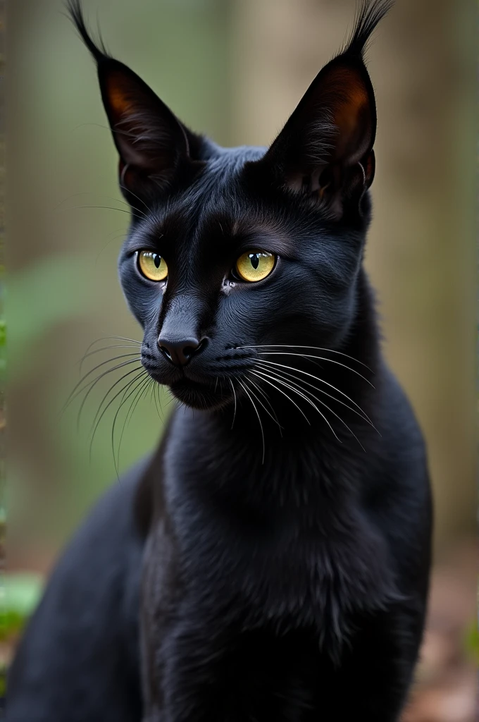 Make a hentai of a naked black lynx