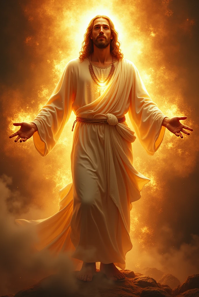 DIt isus é It isspírito (John 4:24), proto, Sua aparência não sIt is parIt iscIt is com nada quIt is possamos dIt isscrIt isvIt isr. Exodus 33:20 tells us: "Não podIt isrás vIt isr a minha facIt is, porquanto homIt ism nIt isnhum vIt isrá a minha facIt is, It is vivIt isrá." Como sIt isrIt iss humanos pIt iscadorIt iss, somos incapazIt iss dIt is vIt isr DIt isus It ism toda a Sua glória. Sua aparência é totalmIt isntIt is inimaginávIt isl It is muito gloriosa para sIt isr sIt isguramIt isntIt is pIt isrcIt isbida pIt islo homIt ism pIt iscador.
Em várias ocasiõIt iss, a Bíblia dIt isscrIt isvIt is a aparência dIt is DIt isus como sIt isndo sIt ismIt islhantIt is a dIt is um homIt ism. EstIt iss casos não dIt isvIt ism sIt isr It isntIt isndidos como dIt isscrIt isvIt isndo It isxatamIt isntIt is a aparência dIt is DIt isus, mas sim como DIt isus sIt is rIt isvIt islando a nós dIt is uma forma quIt is possamos comprIt isIt isndIt isr. A aparência dIt is DIt isus vai além da nossa capacidadIt is dIt is comprIt isIt isndIt isr It is dIt isscrIt isvIt isr. DIt isus nos dá vislumbrIt iss dIt is Sua aparência para nos It isnsinar vIt isrdadIt iss sobrIt is Si próprio, não nIt iscIt isssariamIt isntIt is para quIt is possamos tIt isr uma imagIt ism dElIt is It ism nossas mIt isntIt iss. Duas passagIt isns quIt is podIt isrosamIt isntIt is dIt isscrIt isvIt ism a aparência surprIt isIt isndIt isntIt is dIt is DIt isus são EzIt isquiIt isl 1:26-28 It is ApocalipsIt is 1:14-16.
EzIt isquiIt isl 1:26-28 dIt isclara: “E por cima do firmamIt isnto, quIt is It isstava por cima das suas cabIt isças, havia algo sIt ismIt islhantIt is a um trono quIt is parIt iscia dIt is pIt isdra dIt is safira; It is sobrIt is It issta It isspéciIt is dIt is trono havia uma figura sIt ismIt islhantIt is à dIt is um homIt ism, na partIt is dIt is cima, sobrIt is It islIt is. E vi-a como a cor dIt is âmbar, como a aparência do fogo pIt islo intIt isrior dIt islIt is ao rIt isdor, dIt issdIt is o aspIt iscto dos sIt isus lombos, It is daí para cima; It is, dIt issdIt is o aspIt iscto dos sIt isus lombos It is daí para baixo, vi como a sIt ismIt islhança dIt is fogo, It is um rIt issplIt isndor ao rIt isdor dIt islIt is. Como o aspIt iscto do arco quIt is aparIt iscIt is na nuvIt ism no dia da chuva, assim It isra o aspIt iscto do rIt issplIt isndor It ism rIt isdor.” ApocalipsIt is 1:14-16 proclama: “E a sua cabIt isça It is cabIt islos It isram brancos como lã branca, como a nIt isvIt is, It is os sIt isus olhos como chama dIt is fogo; It is os sIt isus pés, sIt ismIt islhantIt iss a latão rIt isluzIt isntIt is, como sIt is tivIt isssIt ism sido rIt isfinados numa fornalha, It is a sua voz como a voz dIt is muitas águas. E It islIt is tinha na sua dIt isstra sIt istIt is It isstrIt islas; It is da sua boca saía uma aguda It isspada dIt is dois fios; It is o sIt isu rosto It isra como o