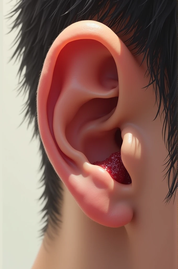 Itchy ear 