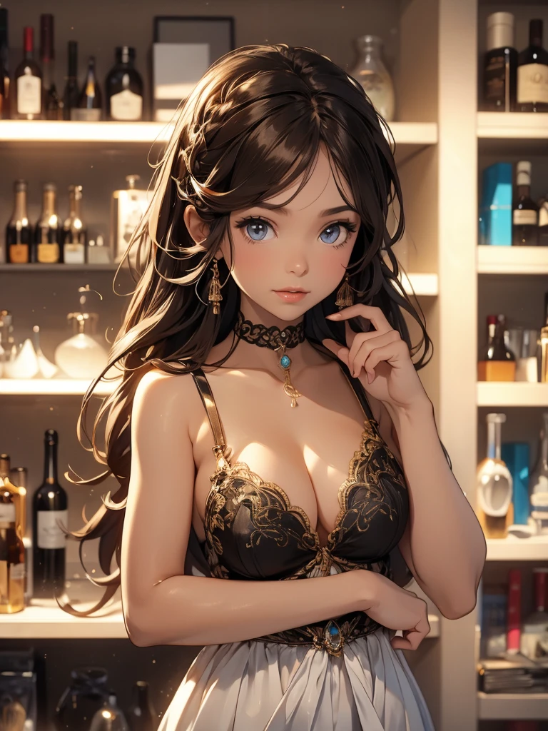 Sexy brown-skinned girl