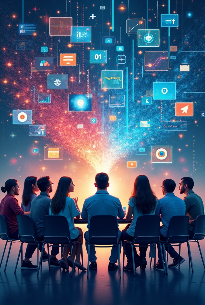 poster about media ang technology literacy, landscape