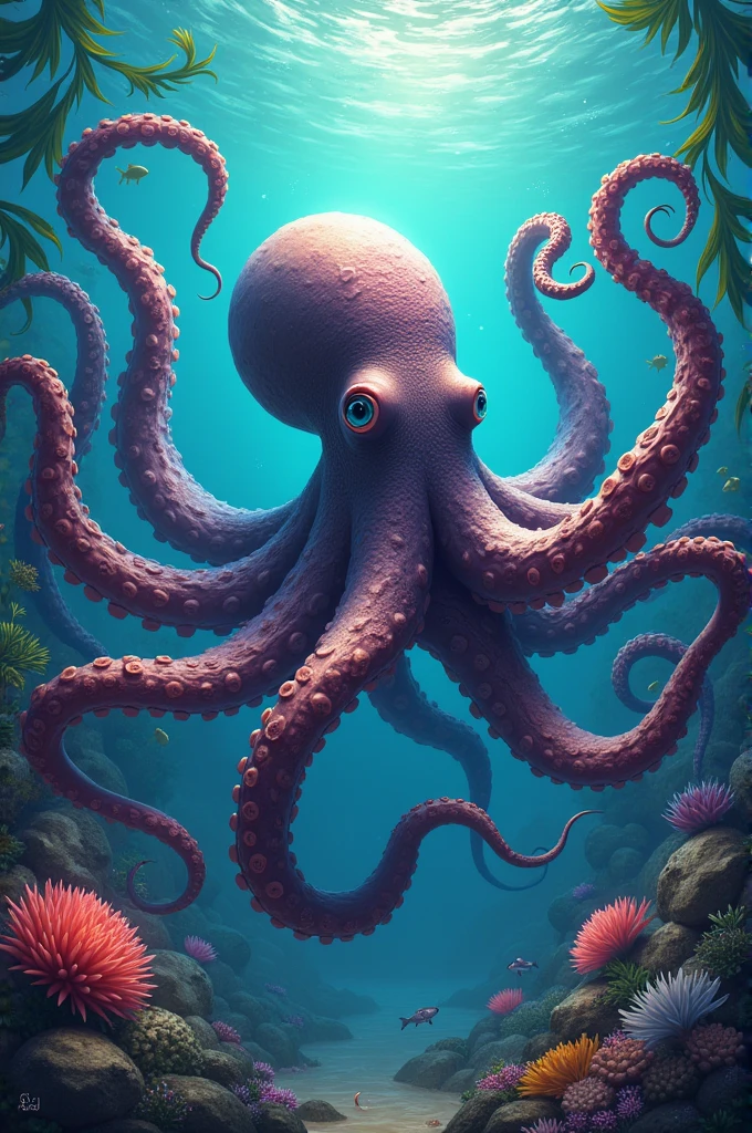 The Octopus" symbolizes intelligence, adaptability, complexity and the ability to multitask. With its many tentacles and varied abilities, the octopus represents the ability to navigate complex situations and adapt quickly to new environments. This card suggests that you have the resources to deal with multifaceted challenges and move skillfully through diverse situations..
