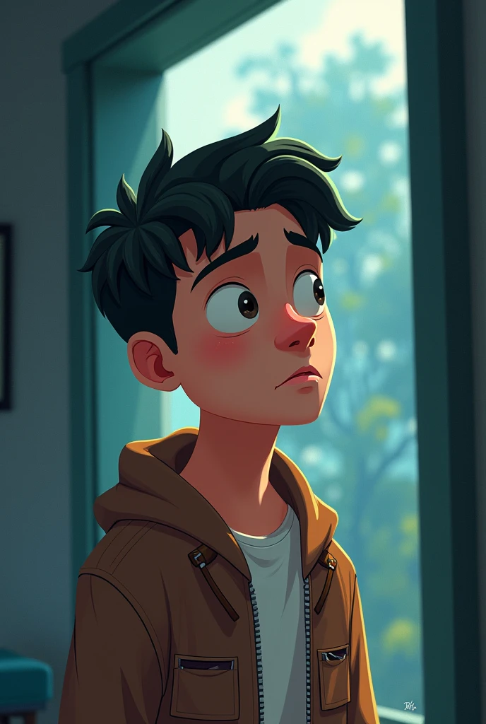 The story follows a young man named Leo, who finds himself in a moment of existential crisis. He feels overwhelmed by the injustice and cruelty of the world, and he wonders why all this is happening. Animated cartoon 4k