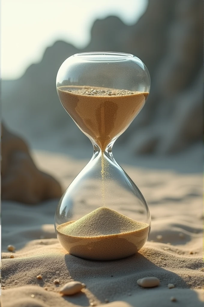The Sand" symbolizes time, the transience and the need to appreciate the present moment. Just like the grains of sand in an hourglass, this card reminds us of the inevitable passage of time and the impermanence of all things. It also suggests flexibility and malleability, like sand that adjusts to the shape of any container