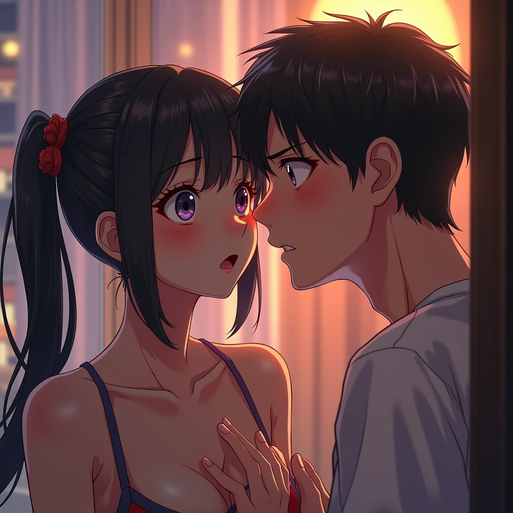 tella cox, Realistic, 4k, crisp image, hentai, anime, artgerm, gorgeous, cute whore, leggy sophomore, 1boy, 1girl, dilated pupils, wide eyed, caught fucking, anal sex, dick in ass, 1 boy, 1 girl, embarrassed, innocent, caught whoring, caught cheating on boyfriend, scared, cum in mouth, 18yo, clear, detailed, score_9, score_8_up, score_8, volumetric lighting, vibrant colors, cute pigtails, pretty girl with long hair, out, cum on face, creampie, anal creampie