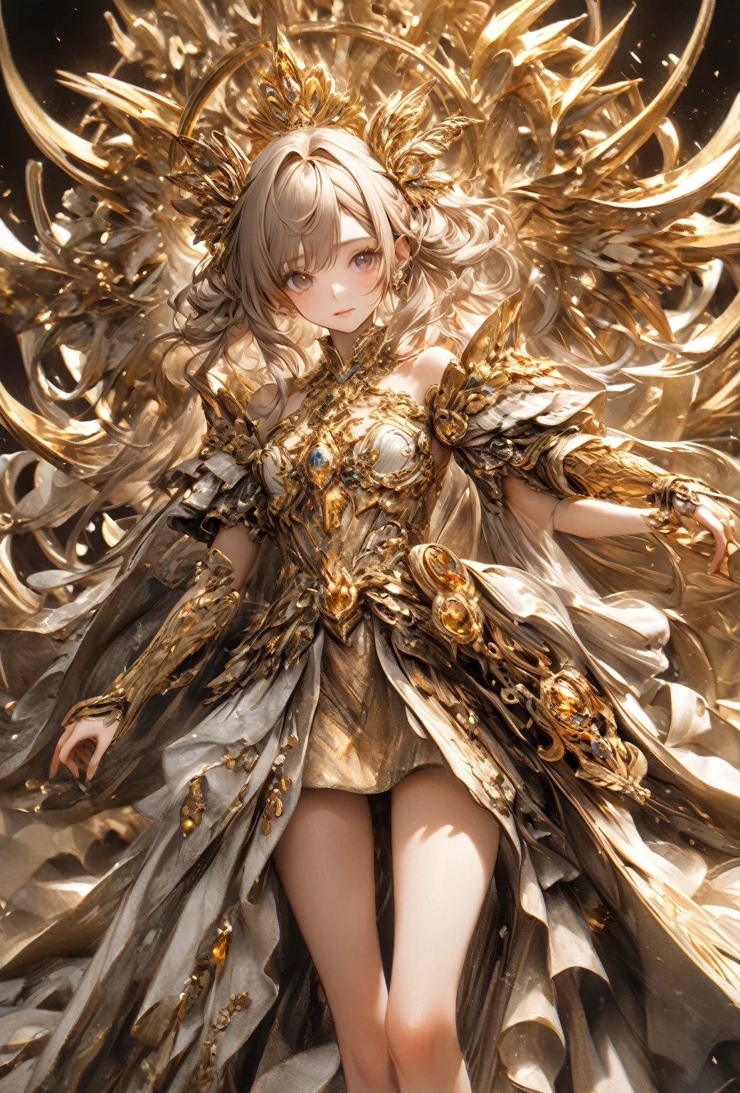 (Highest quality, 8k, 32K, masterpiece, Ultra-high resolution,:1.2), one person's,So cute ,Aerobic background, clear, Shining Eyes, Age 25 ,Fair skin, Green Hair, aerobics, An innocent smile, blue eyes, Bun Hair,Big Breasts, Large Breasts,Completely naked,Nipples are visible,beautiful girl