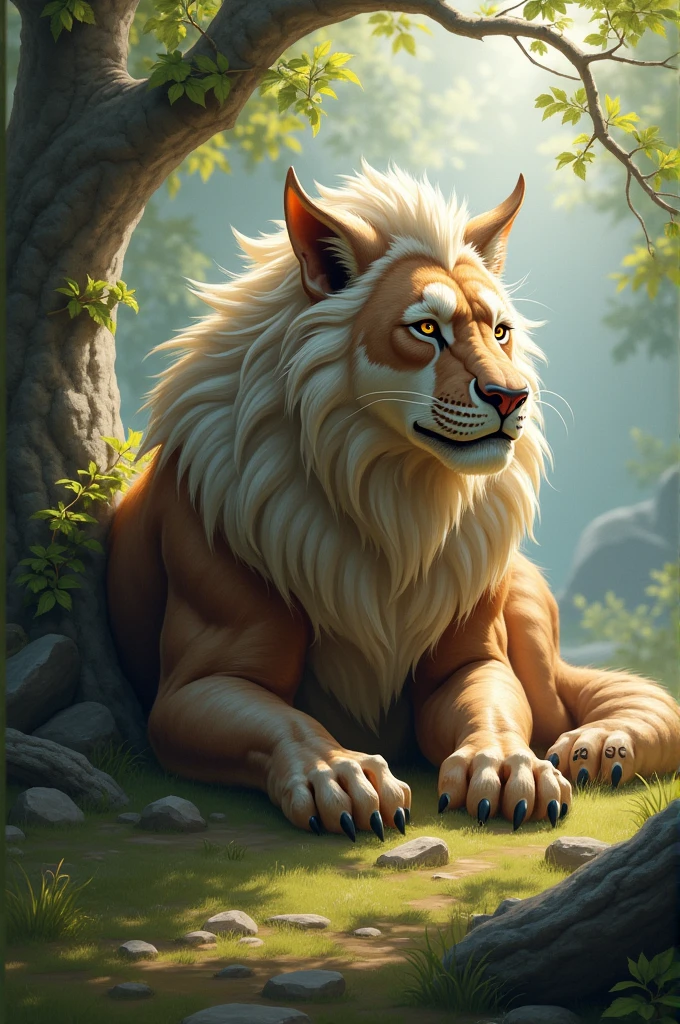 A ferocious beast that has been tamed and made docile