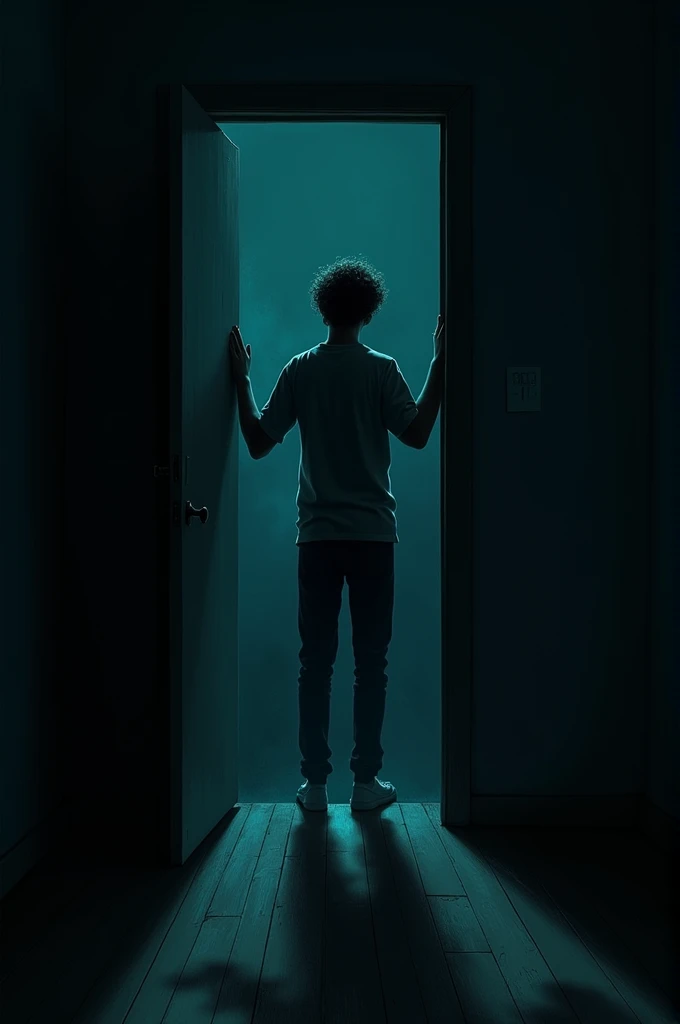 Panicked, Alex tried to leave his room, but the door wouldn’t budge. In the pitch black, he heard something moving towards him. His breathing quickened as the voice whispered once more, 'You shouldn't have called...'