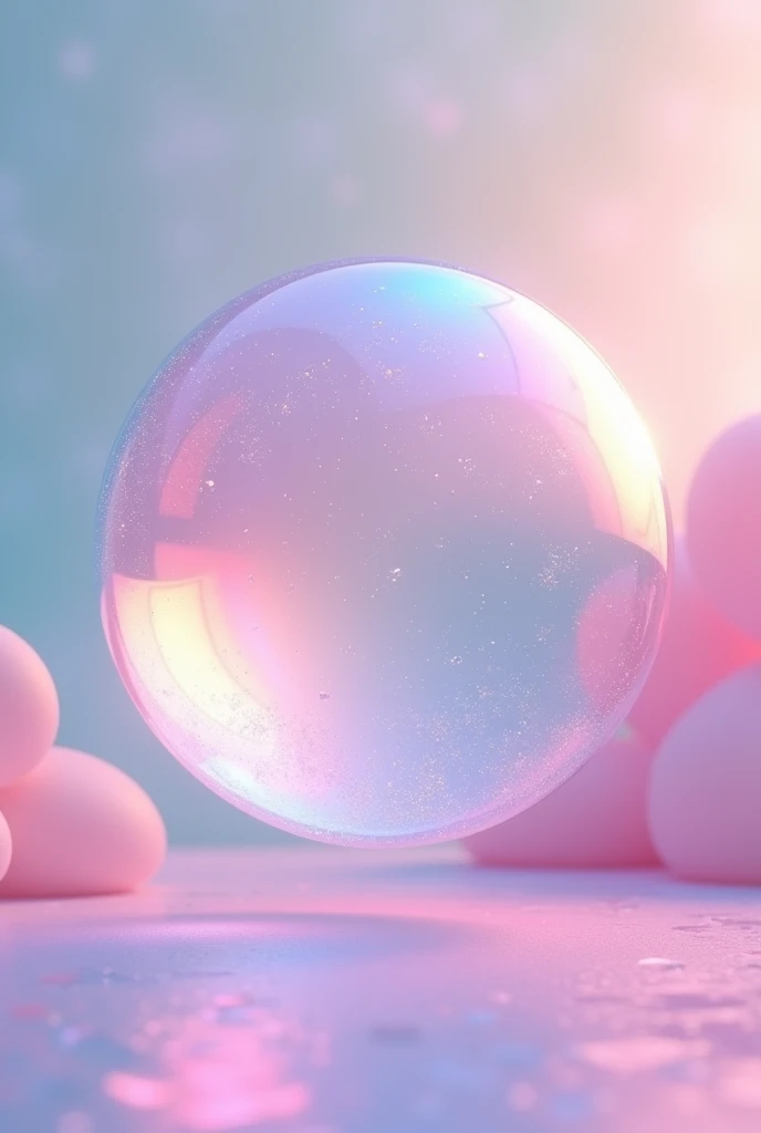 Make me a Powerpuff Girls bubble, but from the side. I don't want it from the front, but I want to see how it would look from the side. 