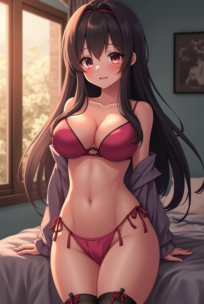 anime beautiful girl Big Breasts Multiple men and women Big cock Local Insert gang rape lick