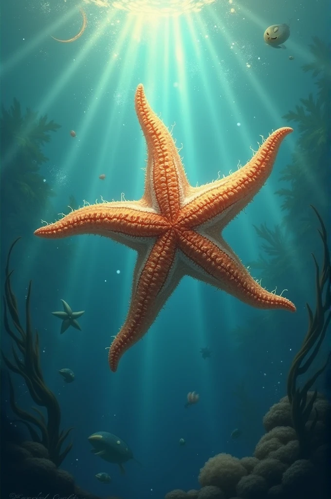 The Starfish" symbolizes regeneration, resilience, guidance and intuition. This marine creature is known for its ability to regenerate body parts, representing the ability to bounce back from challenges and adversity. The starfish also evokes celestial guidance, symbolizing the search for direction and purpose in life.
