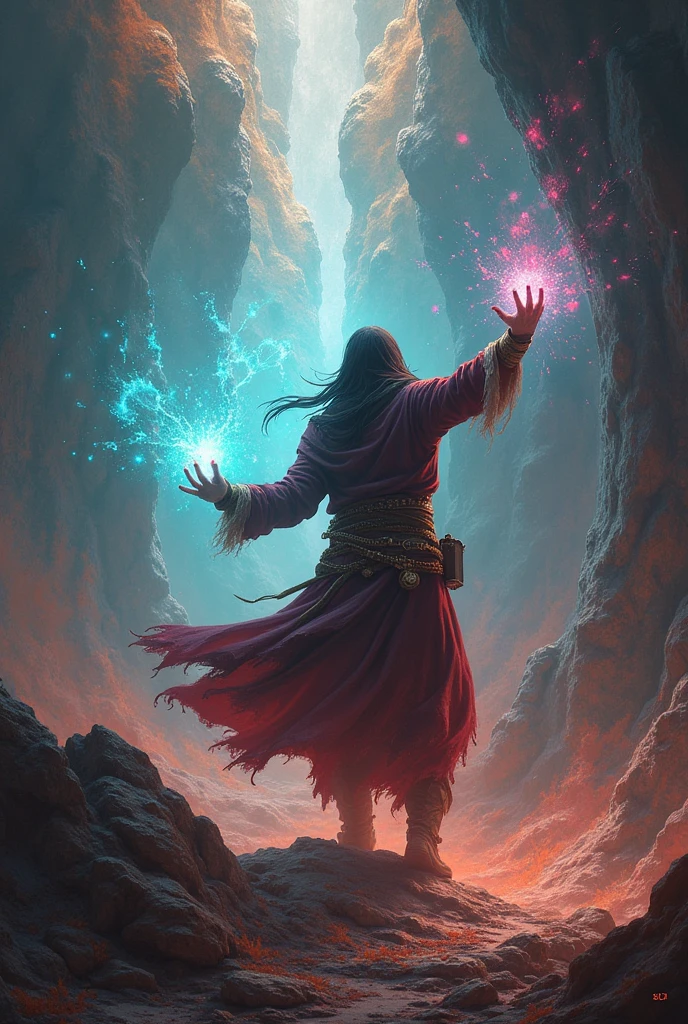Conjuration magic allows mages to summon creatures from other planes and manipulate space and time.. In the post-Rupture world, the barriers between the plans have been weakened, making this magic both more powerful and unpredictable. Skilled conjurers can open portals to other worlds or bring into existence entities that defy logic., but they run the risk of attracting something far beyond their control.