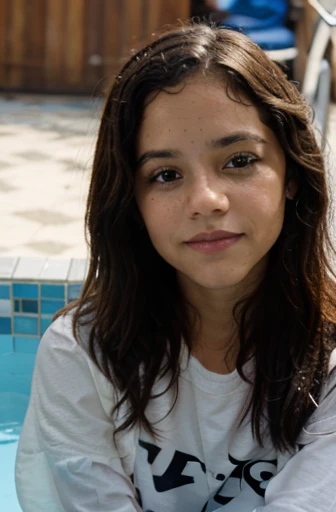 Excelente qualidade, obra de arte, High Resolutisobre, light skin girl 6 years old wet soap in the face