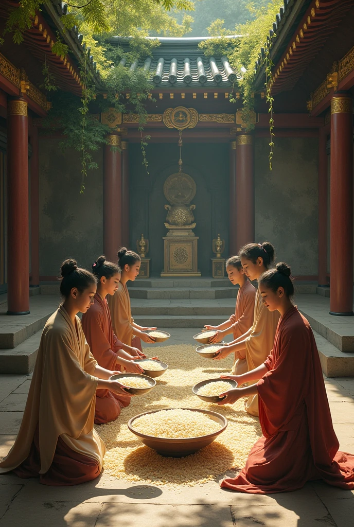 Rice-Offering Ceremony